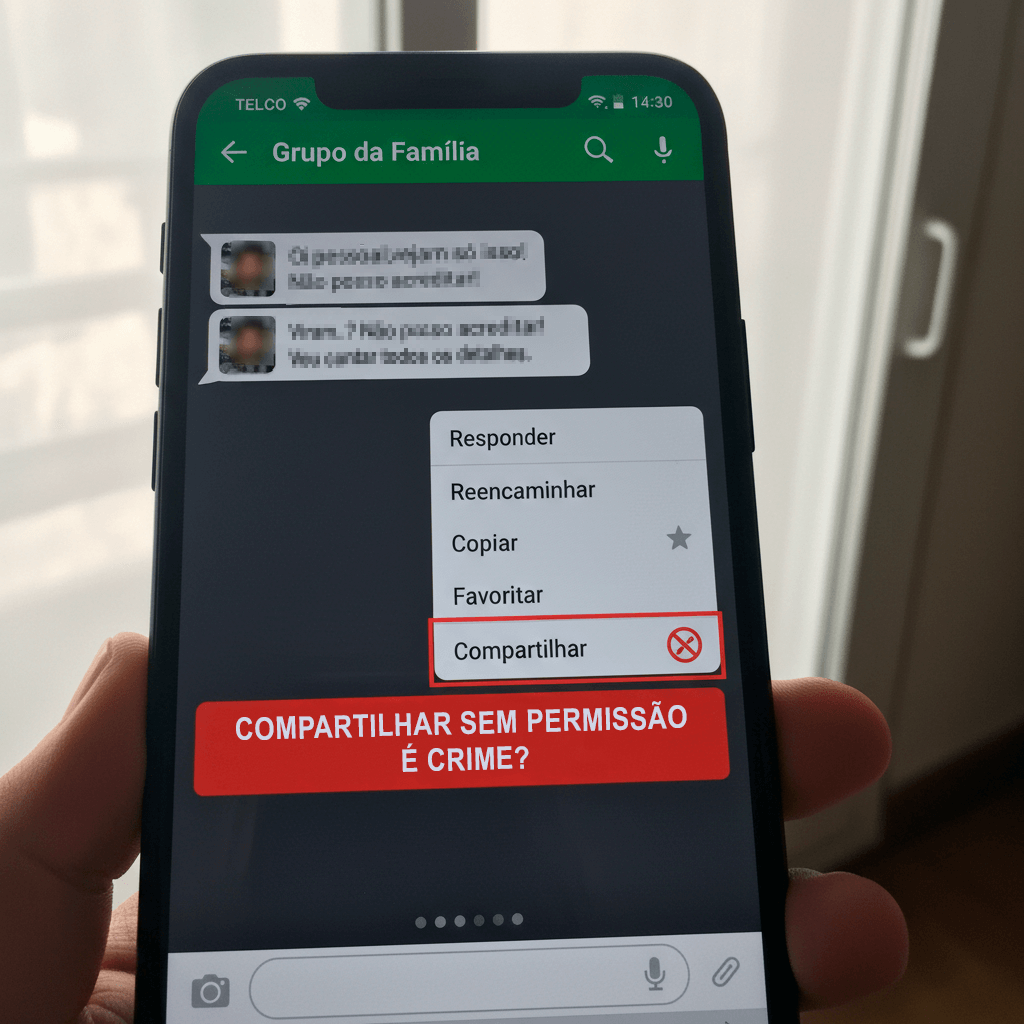 Compartilhar conversas